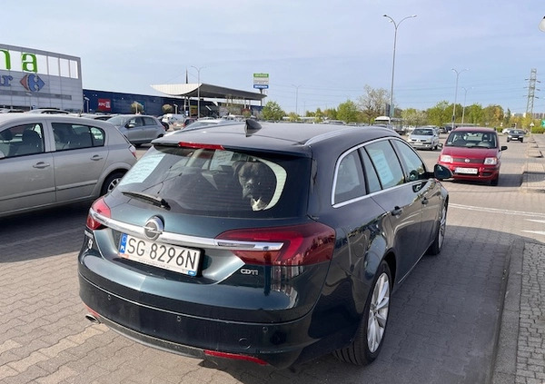 Opel Insignia cena 47000 przebieg: 128700, rok produkcji 2016 z Gliwice małe 106